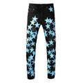 Midnight Miami-blue Star jeans