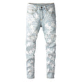 USA Flag-white Stars Denim