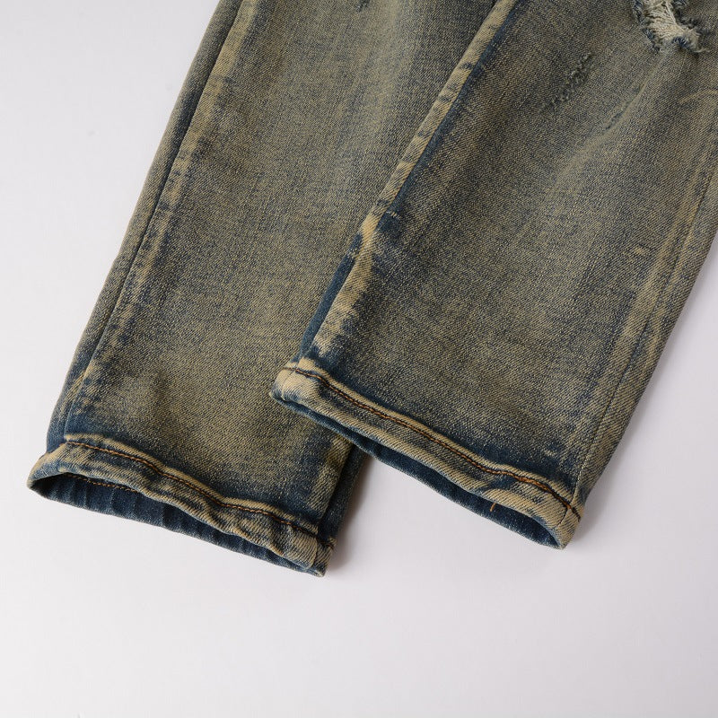 LA Cobra Ripped Jeans